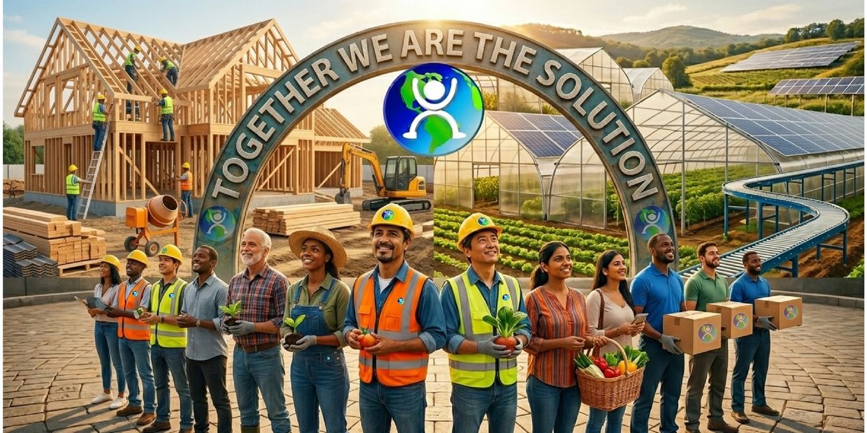 BHN TOGETHER WE ARE THE SOLUTION HUMANS STANDING TOGETHER.