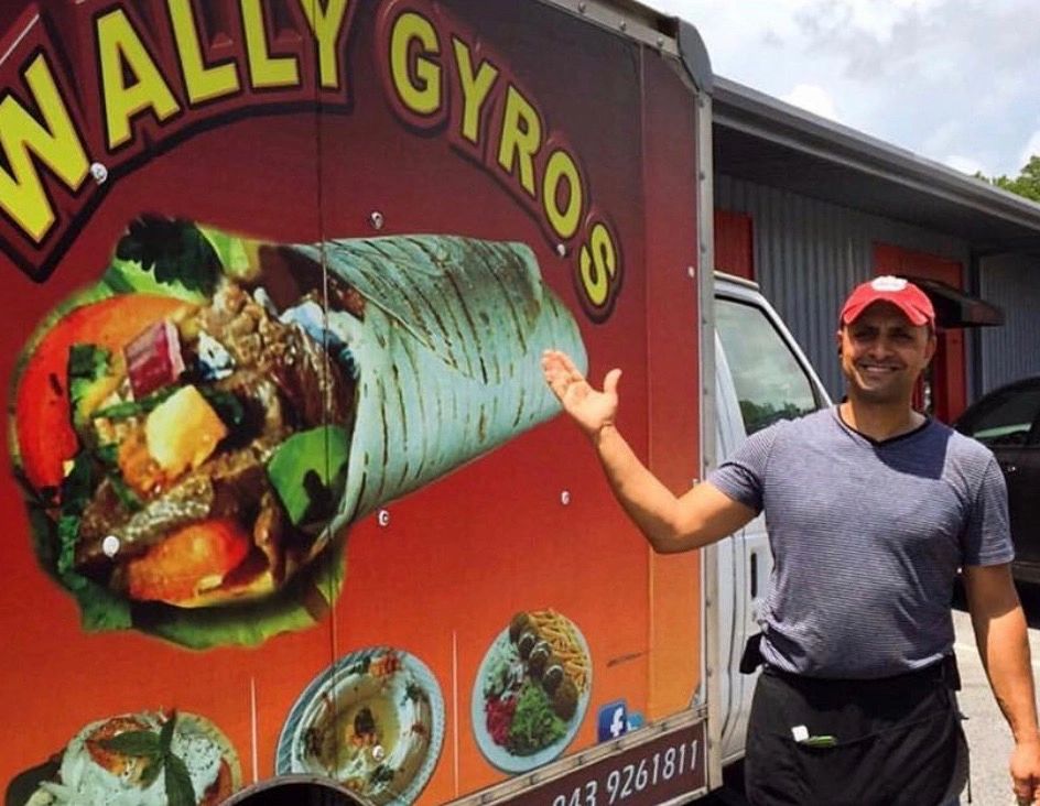 Mediterranean Food Truck Cuisine WallyGyros