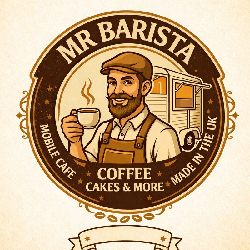 Mr Barista Truck's Logo