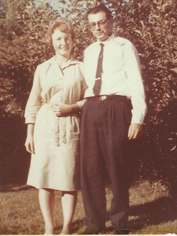 My grandmother Carol & my Papa Douglas. 