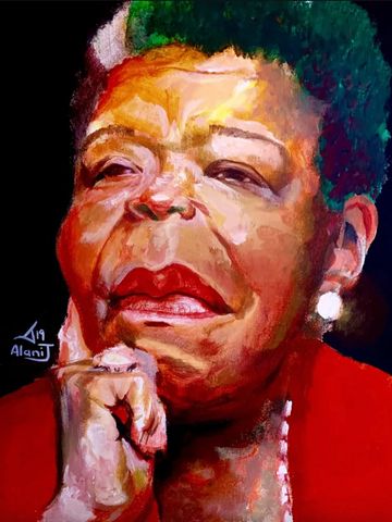 World Peace Leaders Collection 1/1 Maya Angelou NFT.
