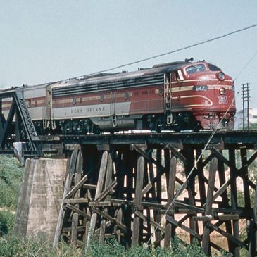 Cotton Belt train in Dallas] - The Portal to Texas History