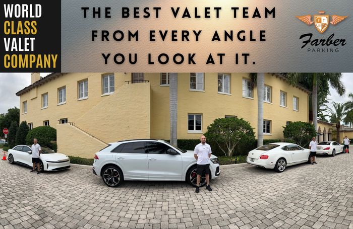 The best valet parking team in South Florida is in action at The Addison of Boca Raton