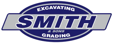 Logo for Smith &amp; Sons Excavating and Grading.