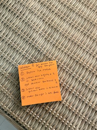 Specializing in to-do lists.