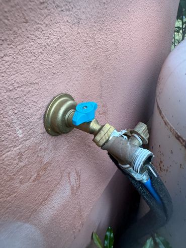Outdoor hose bib replacement.