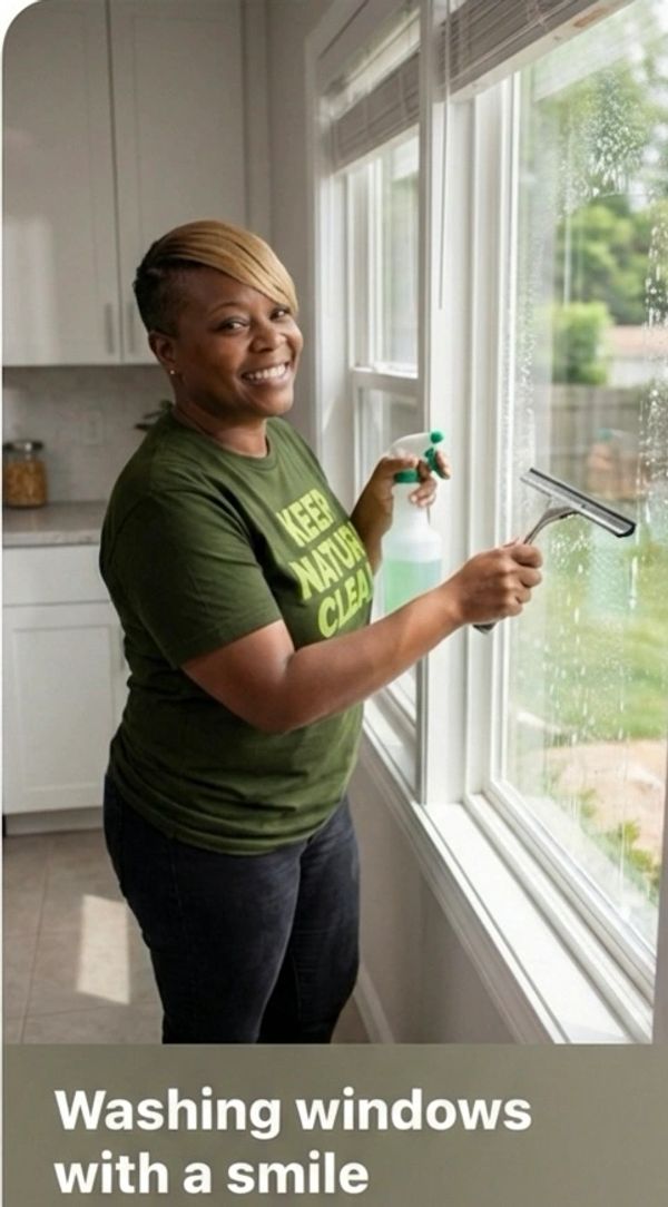 I take pride in the work I do for my company, Coney’s Spotless Touch.