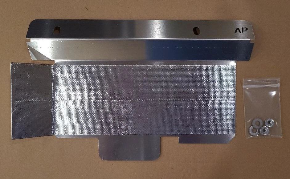 AP] FIREWALL HEAT SHIELD - MAZDASPEED 3 07-13 GEN1 u0026 GEN2 - ADAPTED  PERFORMANCE (SHIELD COATING OPTION: Unfinished Raw Aluminum)