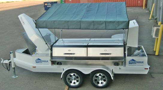 trailer bbq custom branding