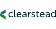 Clearstead logo with a stylized green and blue arrow design.