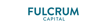 Logo of Fulcrum Capital with blue text on a white background.