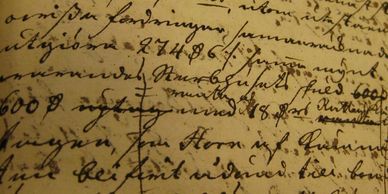 Handwritten manuscript