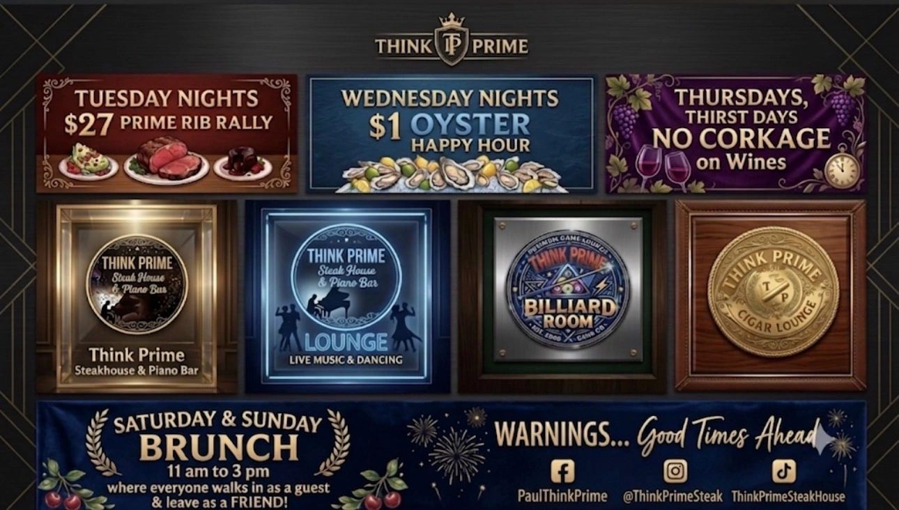 Think Prime Think Prime Steak House - Steak, Seafood