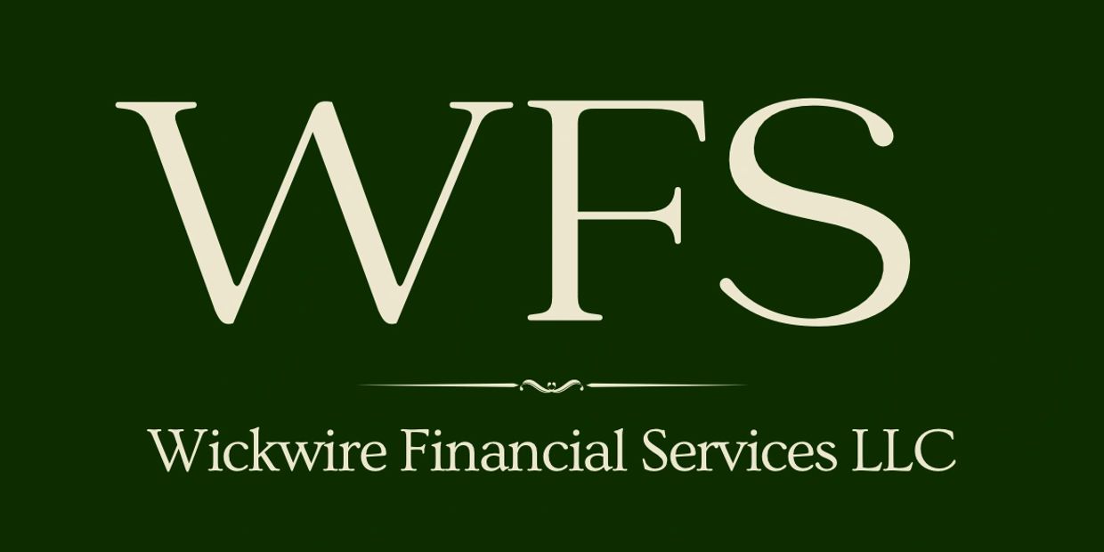 Logo of Wickwire Financial Services LLC with elegant typography.