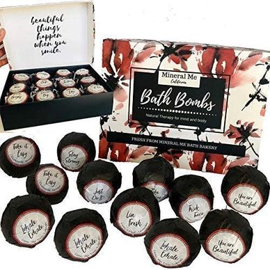 INSPIRATIONAL MESSAGES BATH BOMBS GIFT SET  