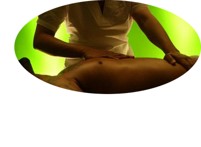 Belinda Barnett performing healing energy massage technique at Natural Massotherapy.