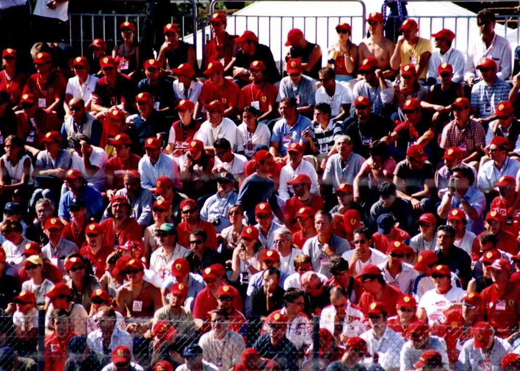 F1 Grandstand Spectators
