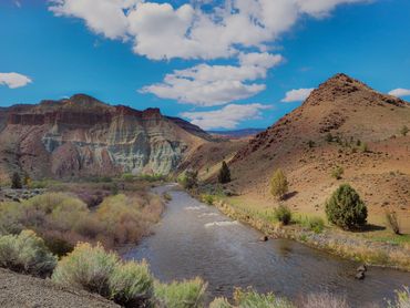 Oregon, John Day River, Wheeler County, High Desert, river, desert, central oregon, Fossil