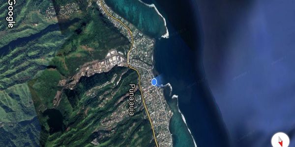 La base de Darwinvest Polynésie à Paea (côté mer), Tahiti, Polynésie française.
Google 