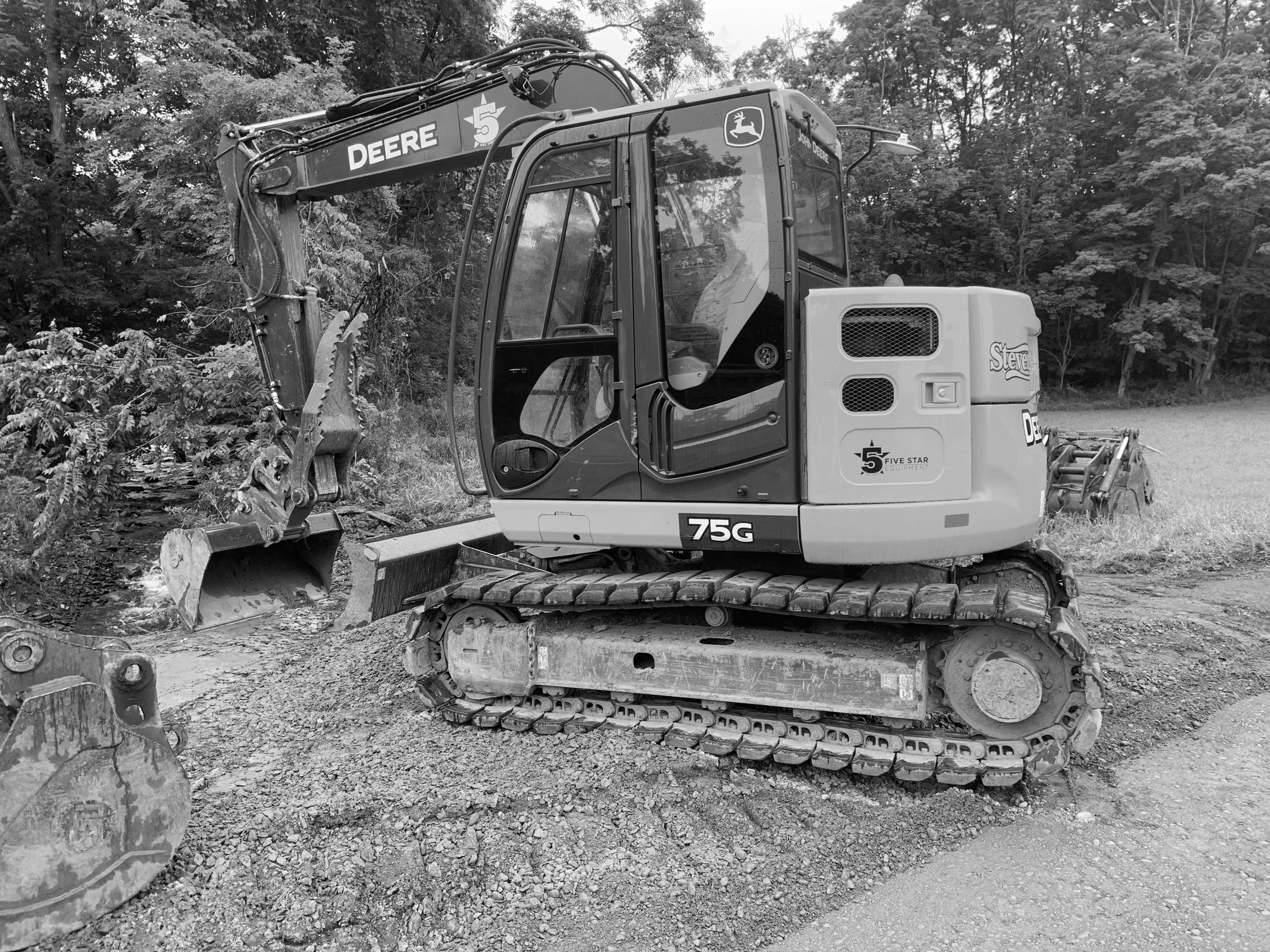 Construction Equipment' John Deere Mini Excavator