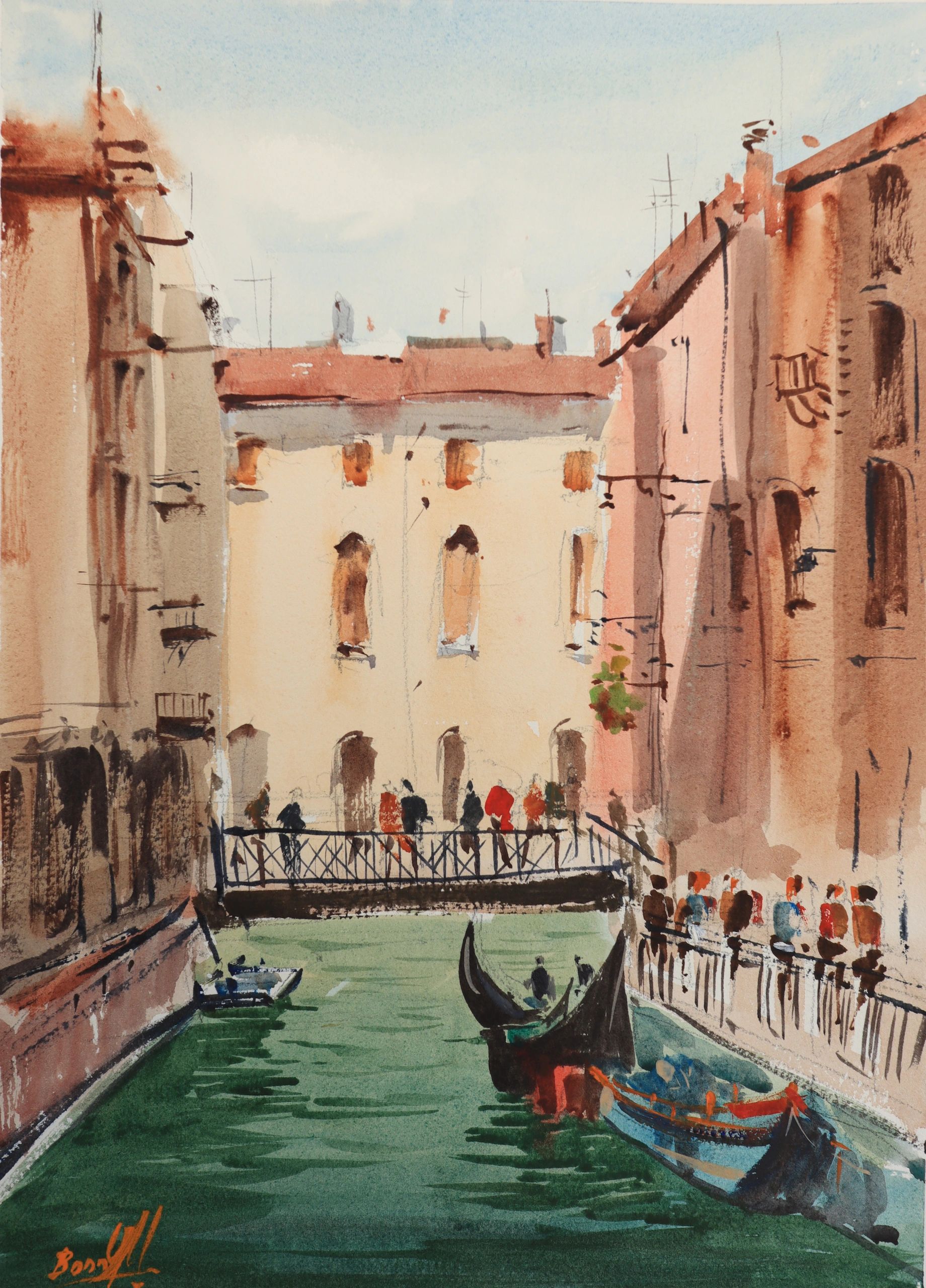 Venice (2022) - Plein air painting
Saunders 300 gsm paper
40 cm x 30 cm