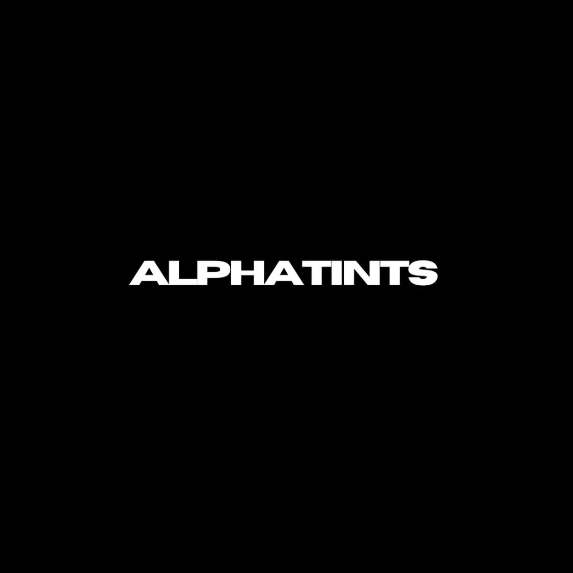 Alphatints
