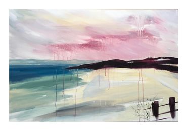 Winter Solstice - acrylics on canvas  - 90 x 60 cms