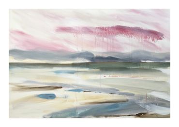 Solitude - acrylics on canvas - 90 x 60 cms