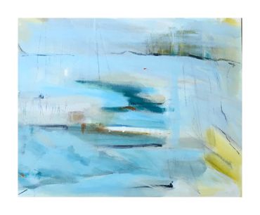 Last Day of Summer - acrylics on canvas - 46 x 56 cms