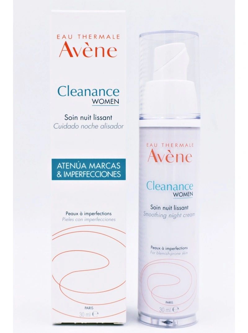 Avene Cleanance Women Smoothing Night Cream 30 ml : : Beauty