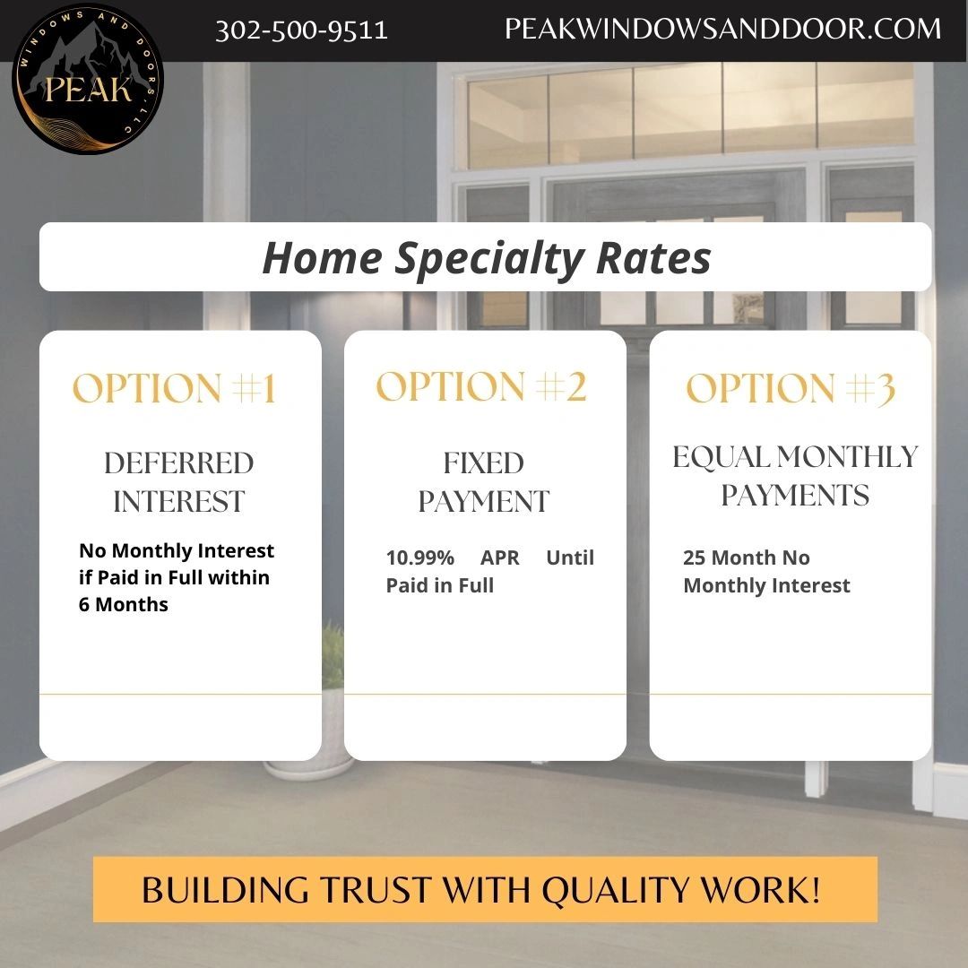 We offer flexible financing options to make your experience seamless and affordable. 
