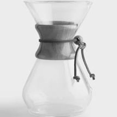 Chemex pots . Chemex Carafe.  Chemex originals.    Why Chemex!  Why anything but pour over.