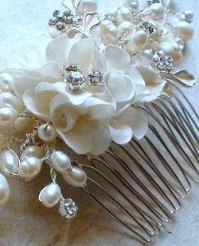 Spring Weddings, a pearl clutch, and a string of pearls