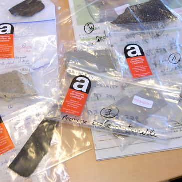 Asbestos testing equiment