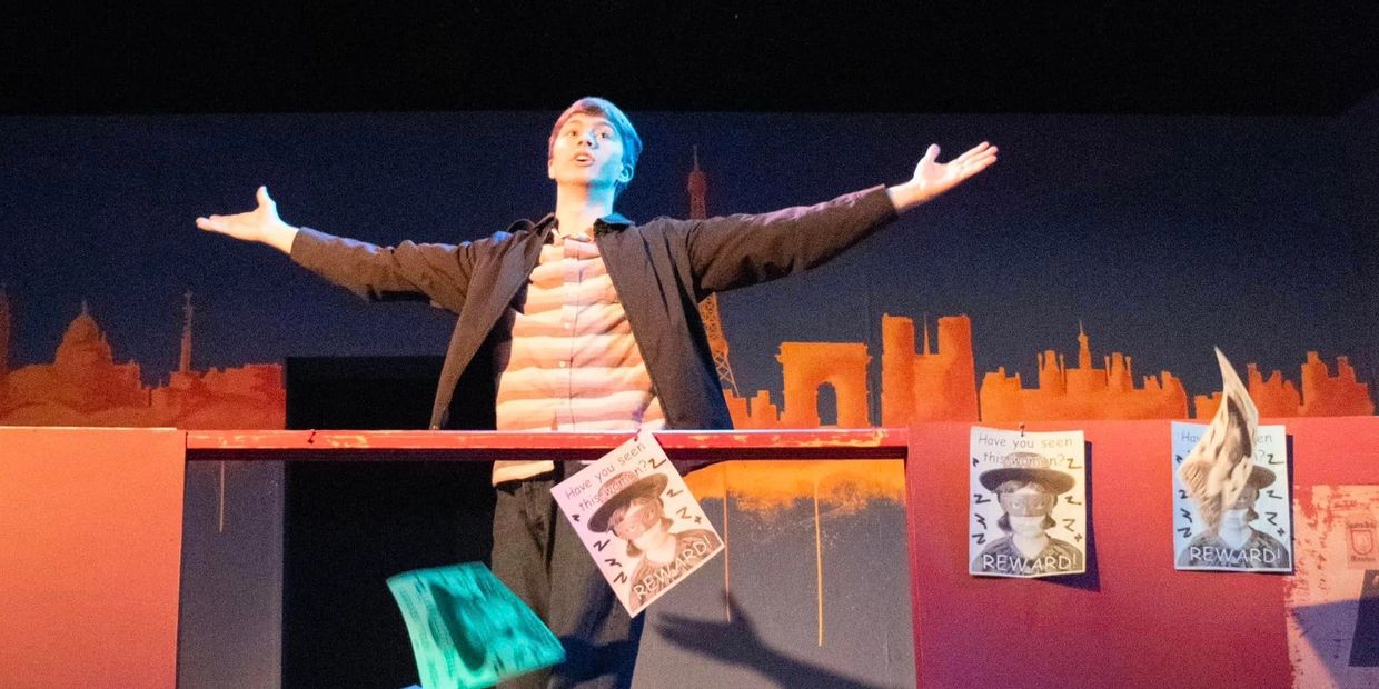 Performing as Nino in Amelie