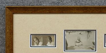 custom framed family photo collage with multiple images keepsake framing