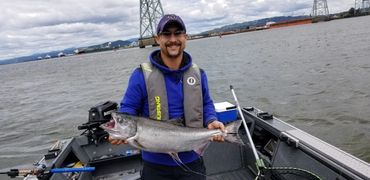 Fall King Salmon in Astoria