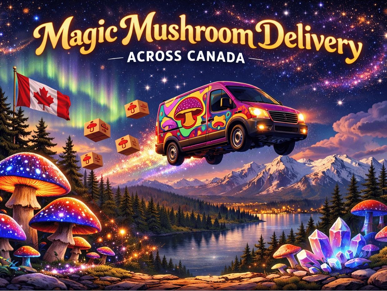 Magic Mushroom Delivery Across Canada