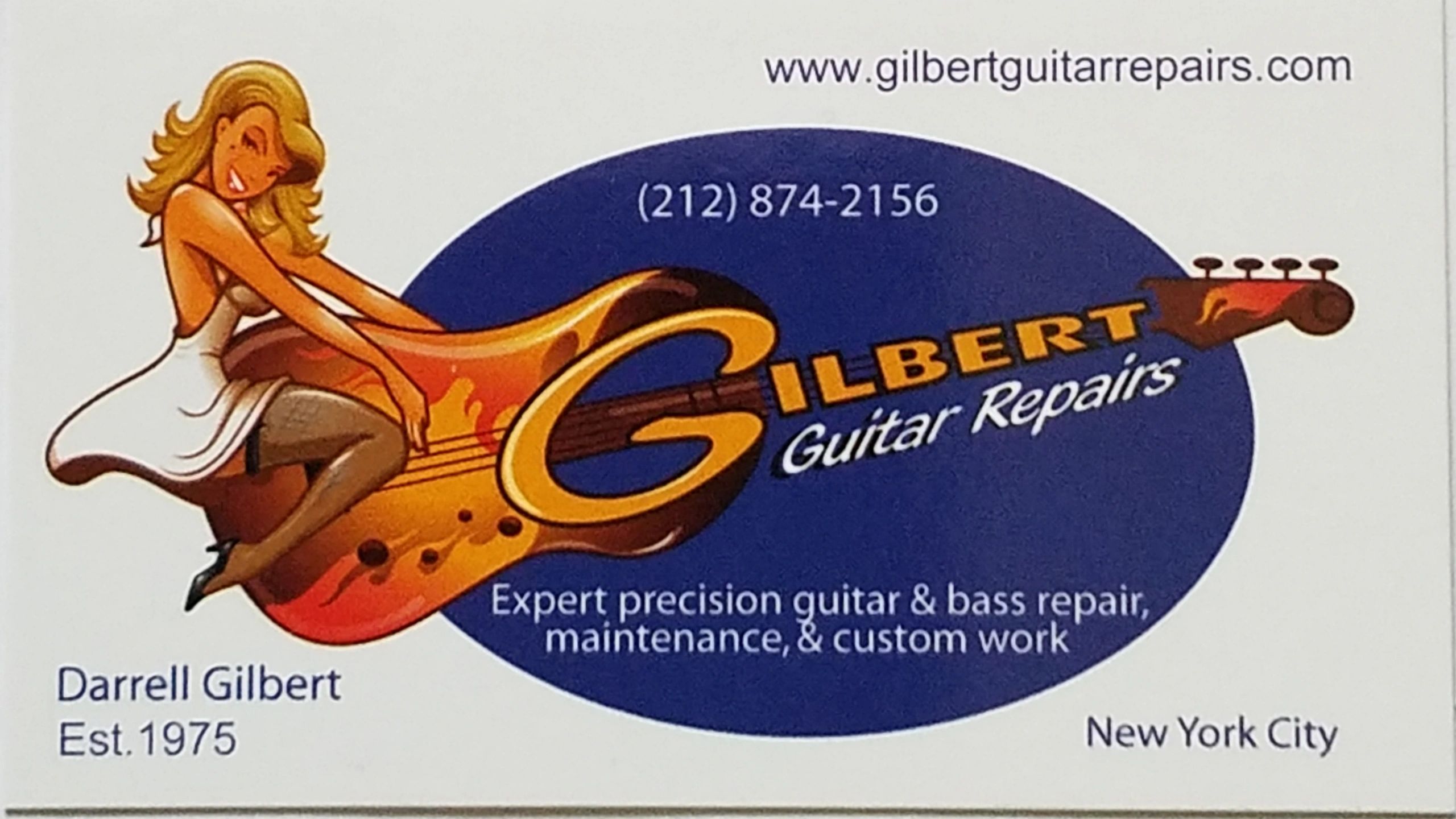 GILBERT GUITAR REPAIRS
