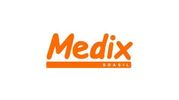 Medix Health logo in orange and white.