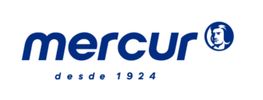 Mercur logo with tagline since 1924.