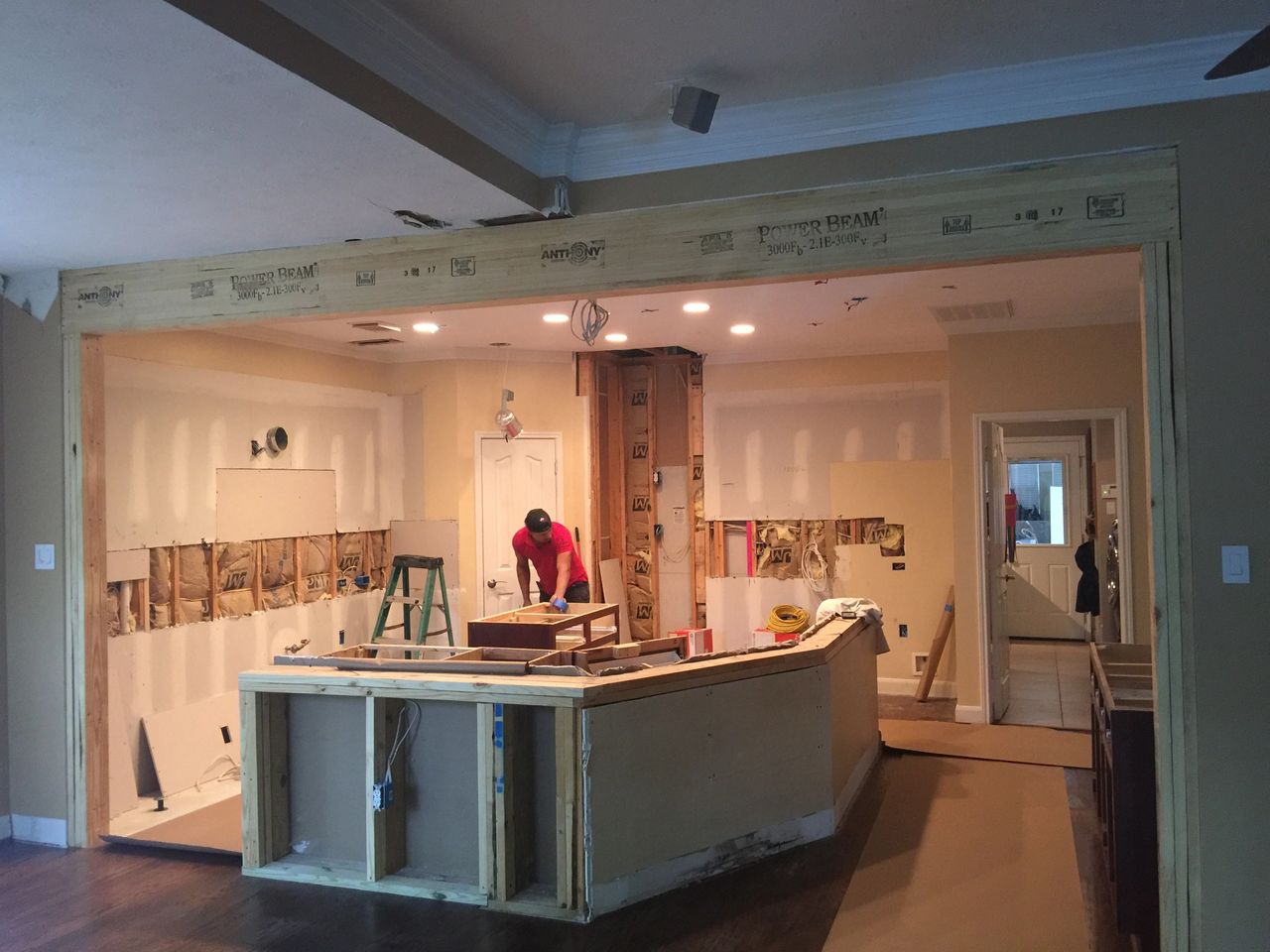 kitchen remodel in The Woodlands, Tx.
