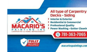 Macario’s painting Inc
  &   carpentry