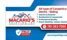 Macario’s painting Inc
  &   carpentry