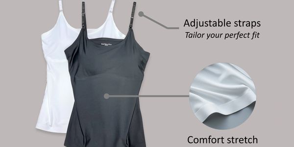 FeelinGirl Camisoles with Built in Bra Compression Tank Tops for