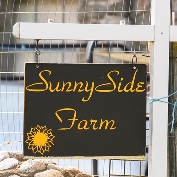 Sign of Sunnyside Farm
