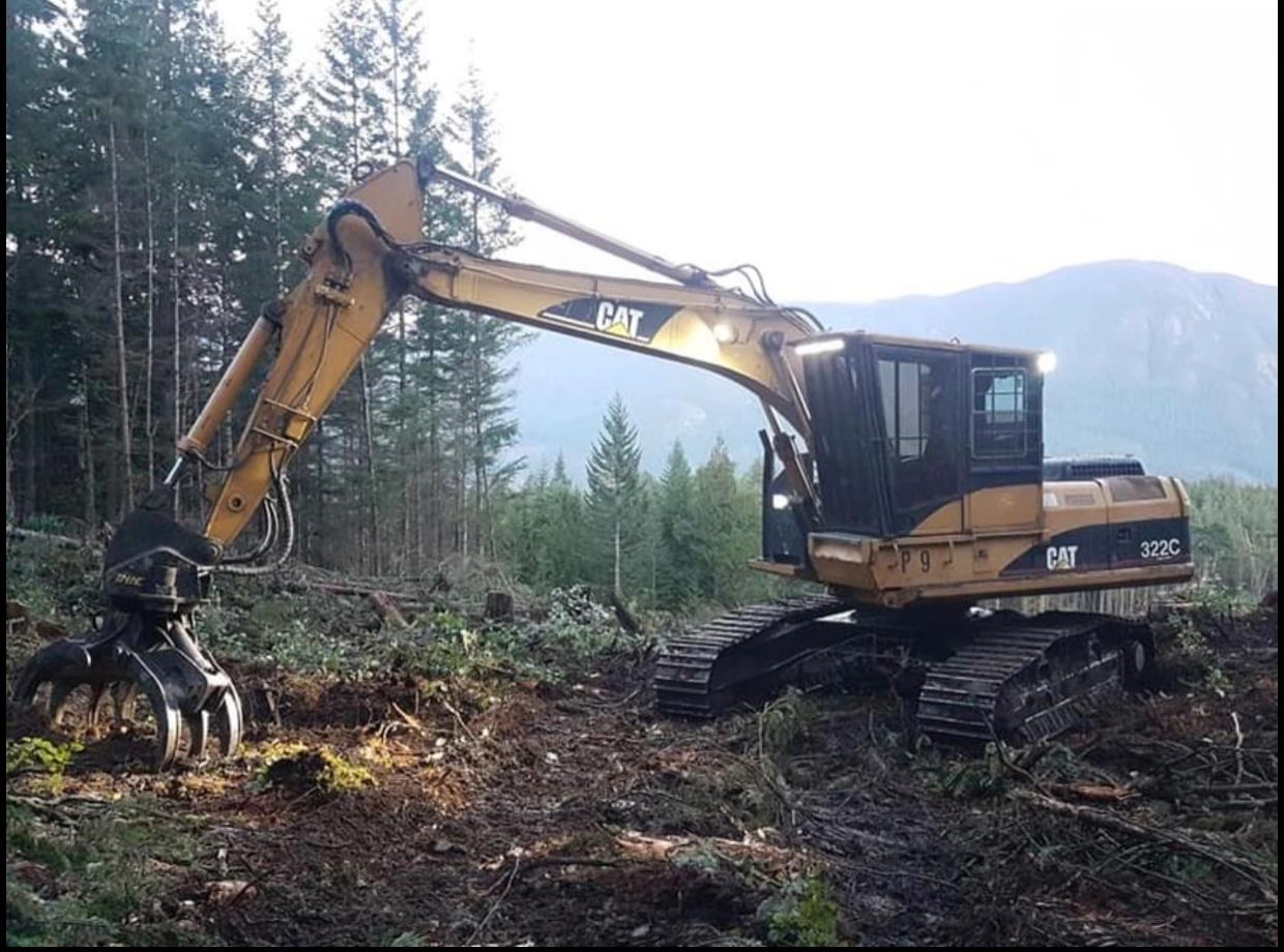 Excavation and land clearing.