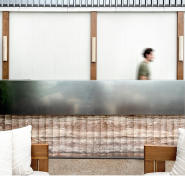Tiramisu travertine x Hong Kong W A V bar at H Code