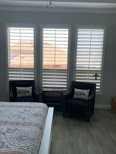 Three Large Custom Shutters