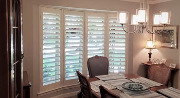 Custom Shutters Bay Window HIDDEN TILT